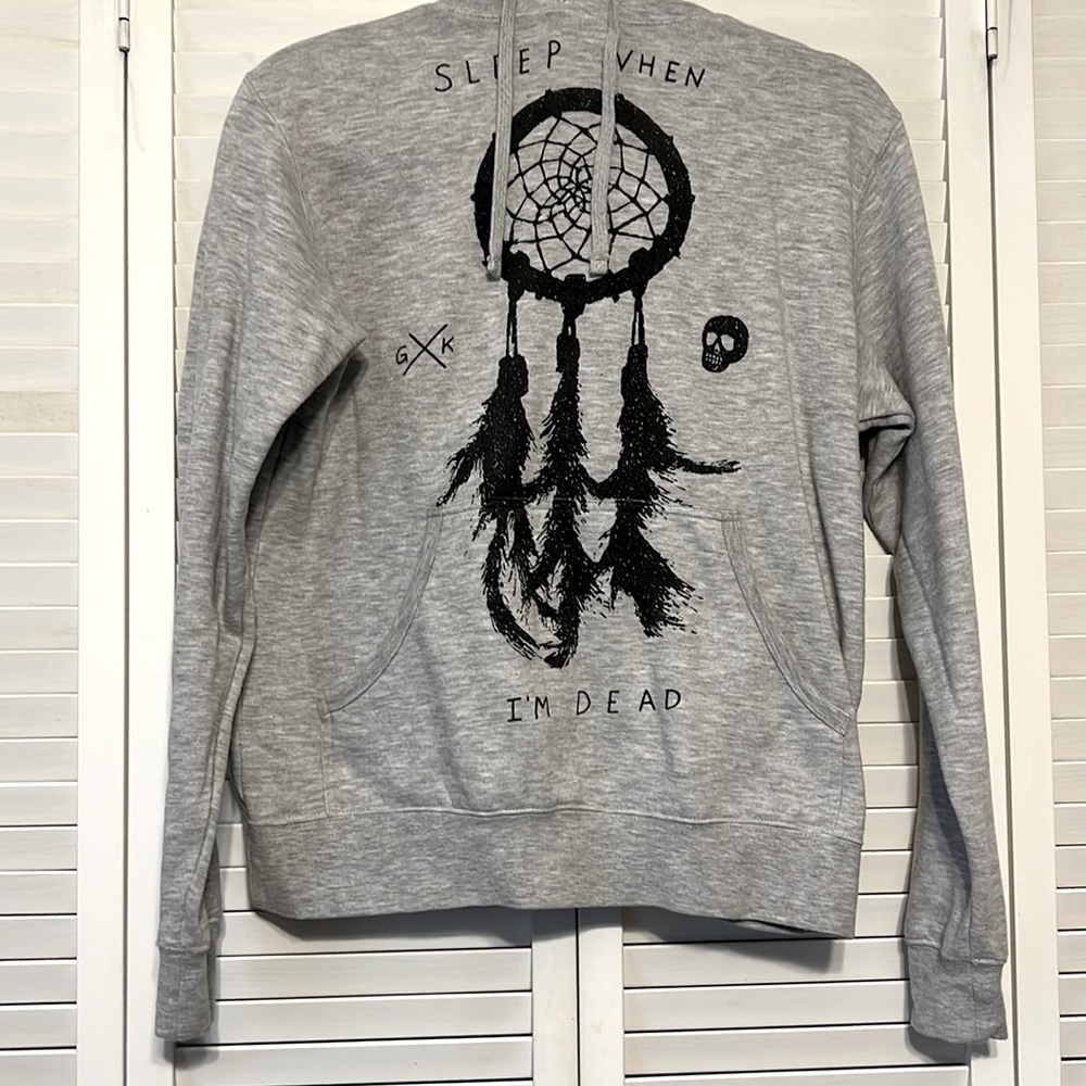 Sleep when I’m dead hoodie NWOT